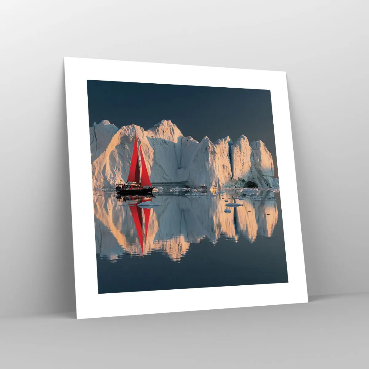 Plagát - Na okraji sveta - 40x40 cm