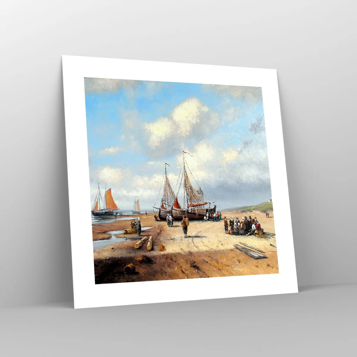 Affiche - Poster - Après une capture réussie - 40x40 cm