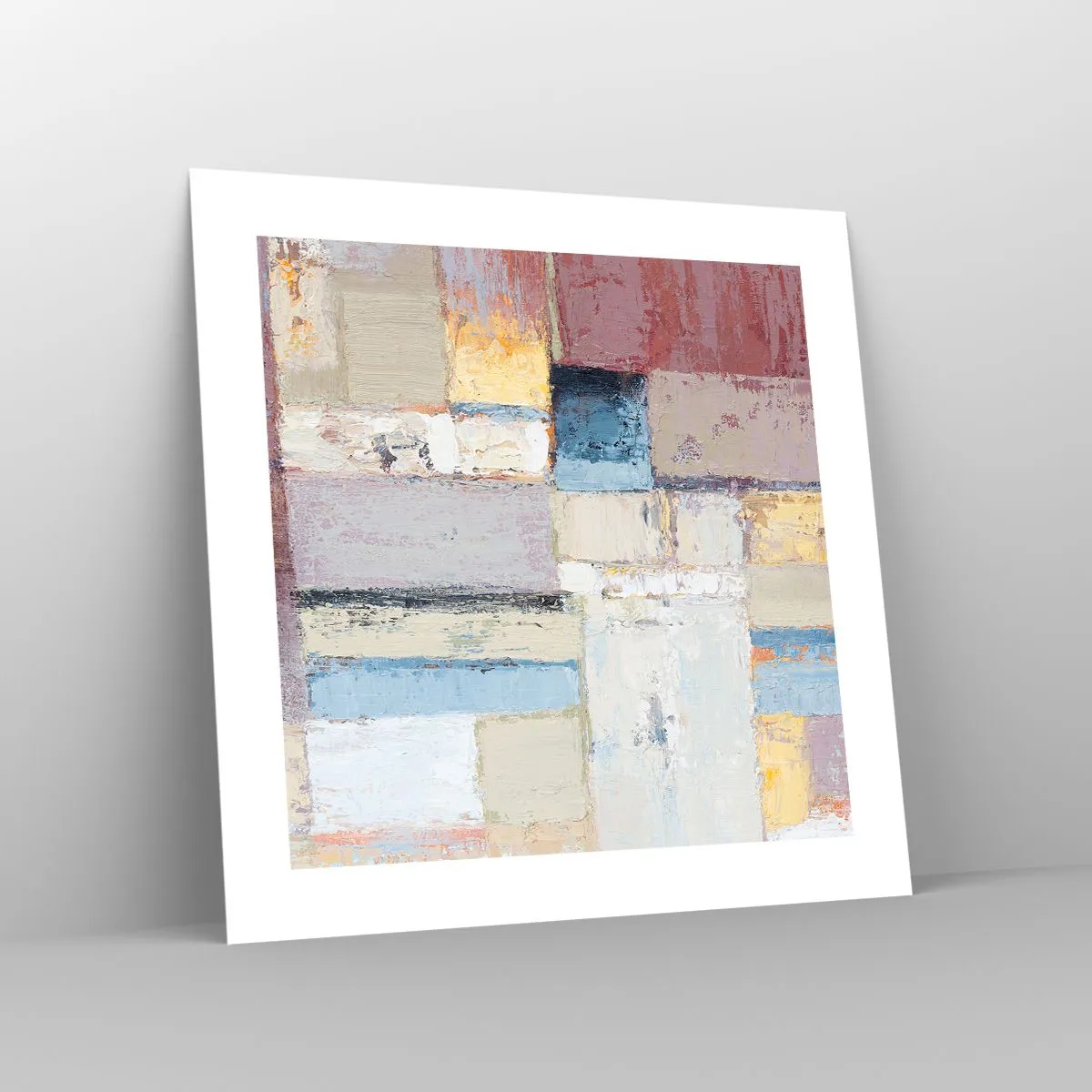 Poster - Liniștea geometriei - 40x40 cm