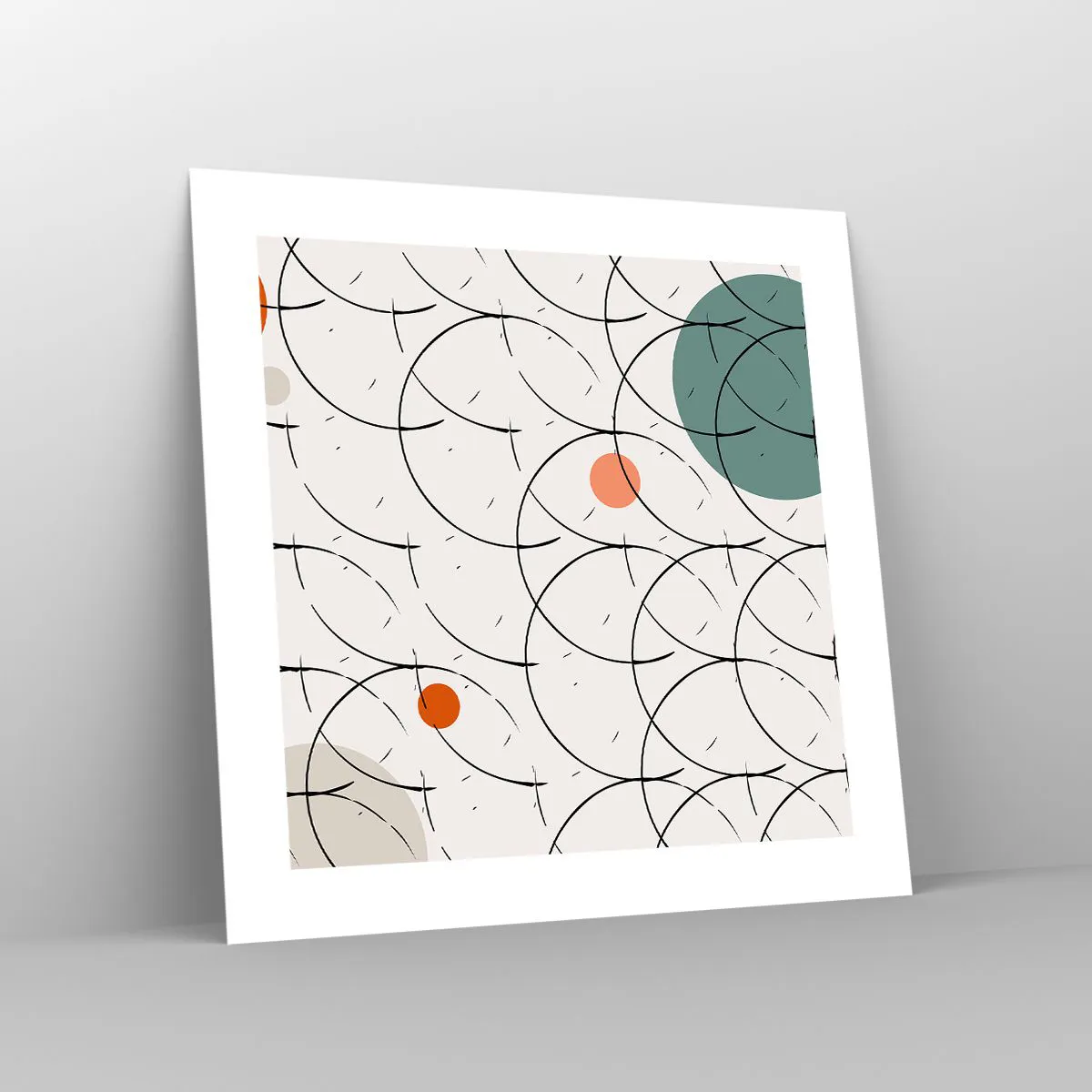 Póster - Con espíritu pop-art - 40x40 cm