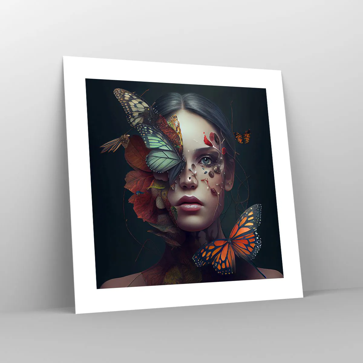 Poster - Wunderbare Metamorphose - 40x40 cm