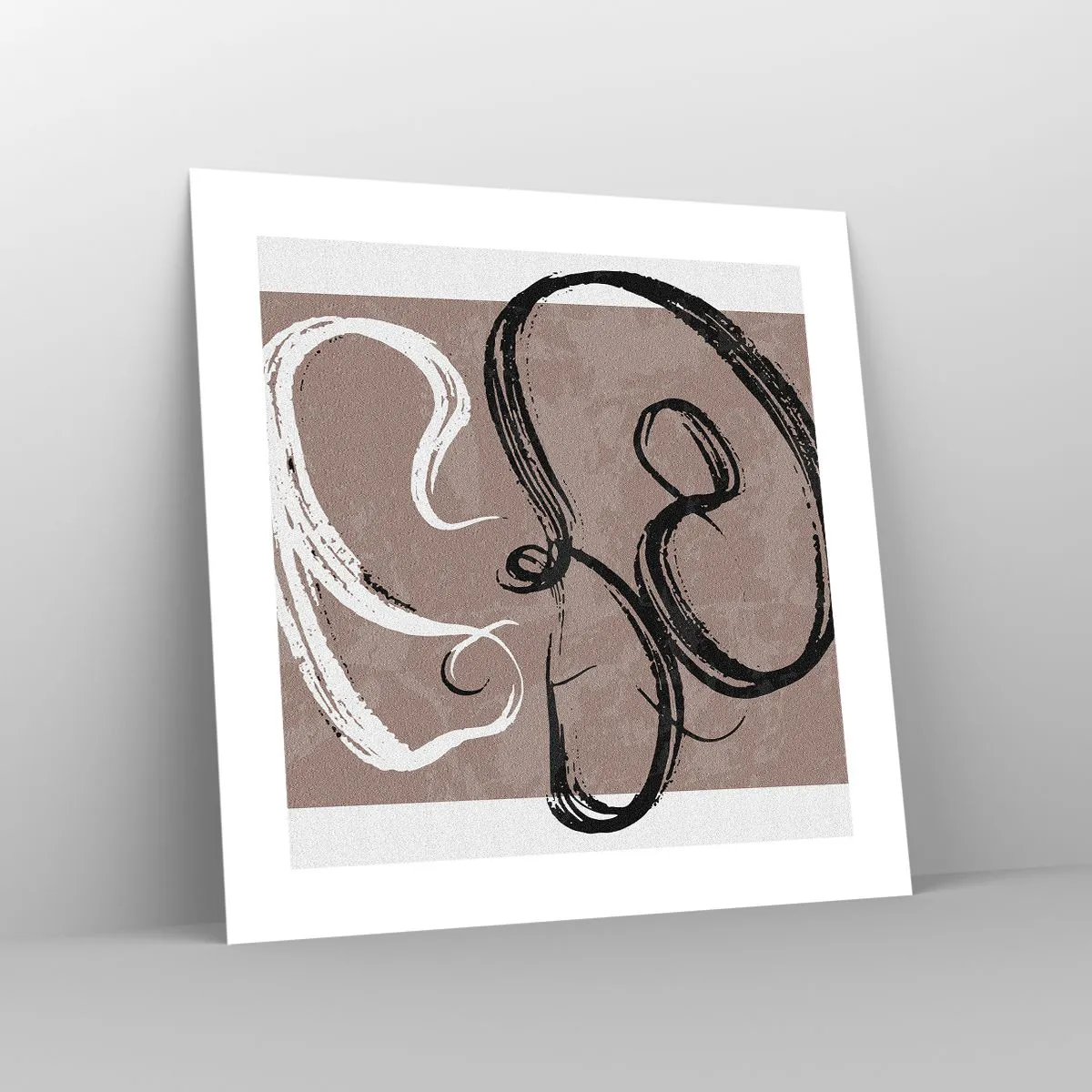 Affiche - Poster - Composition – la recherche de la plénitude - 40x40 cm