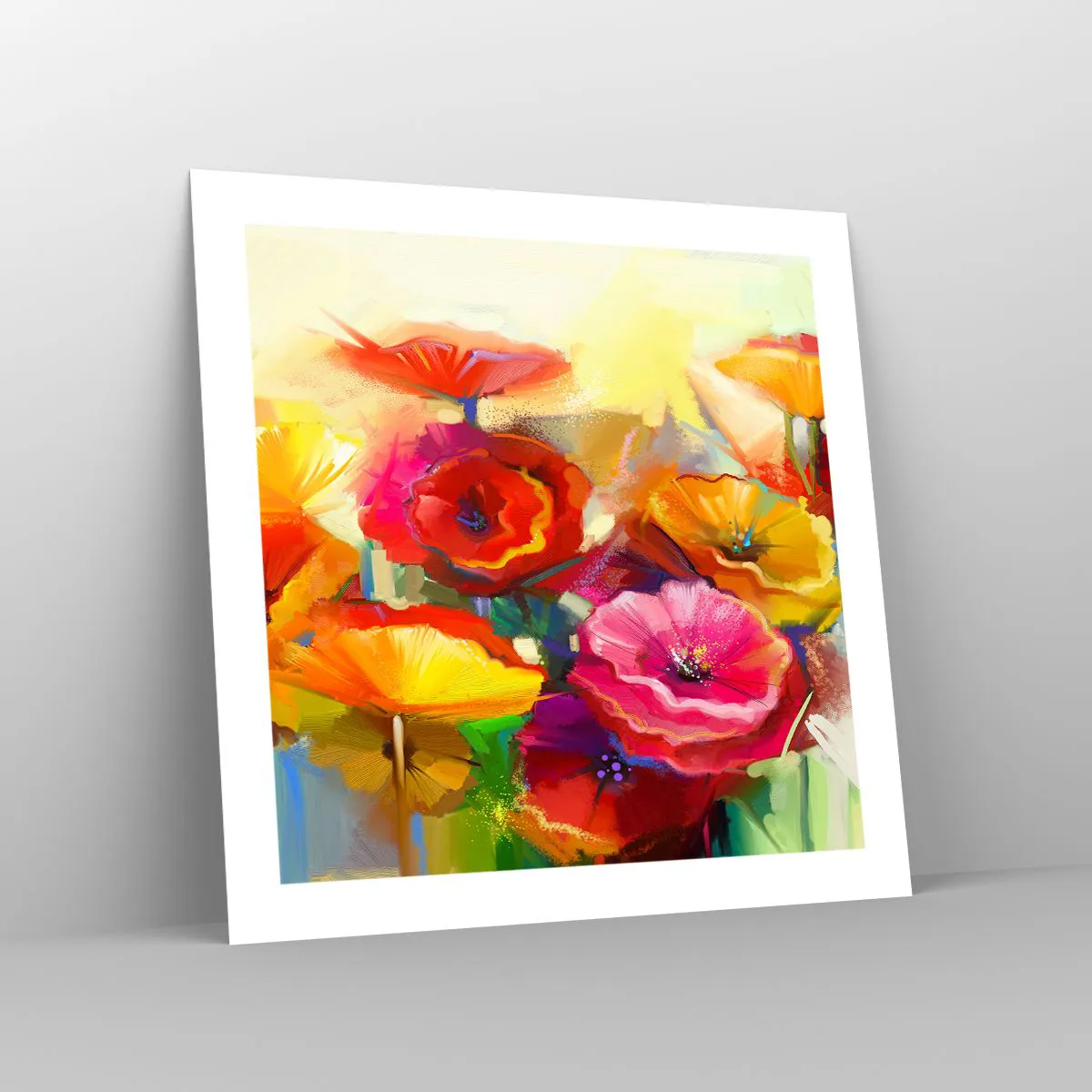 Poszter - Nem csak piros - 50x50 cm