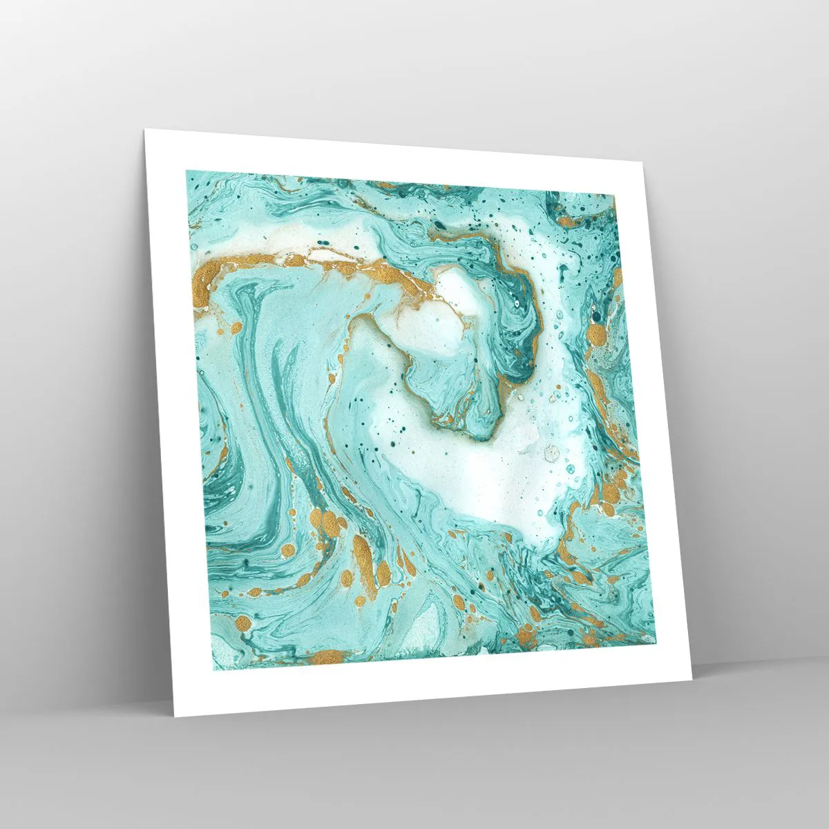 Póster - Bajo la gran ola del periodo Edo - 50x50 cm