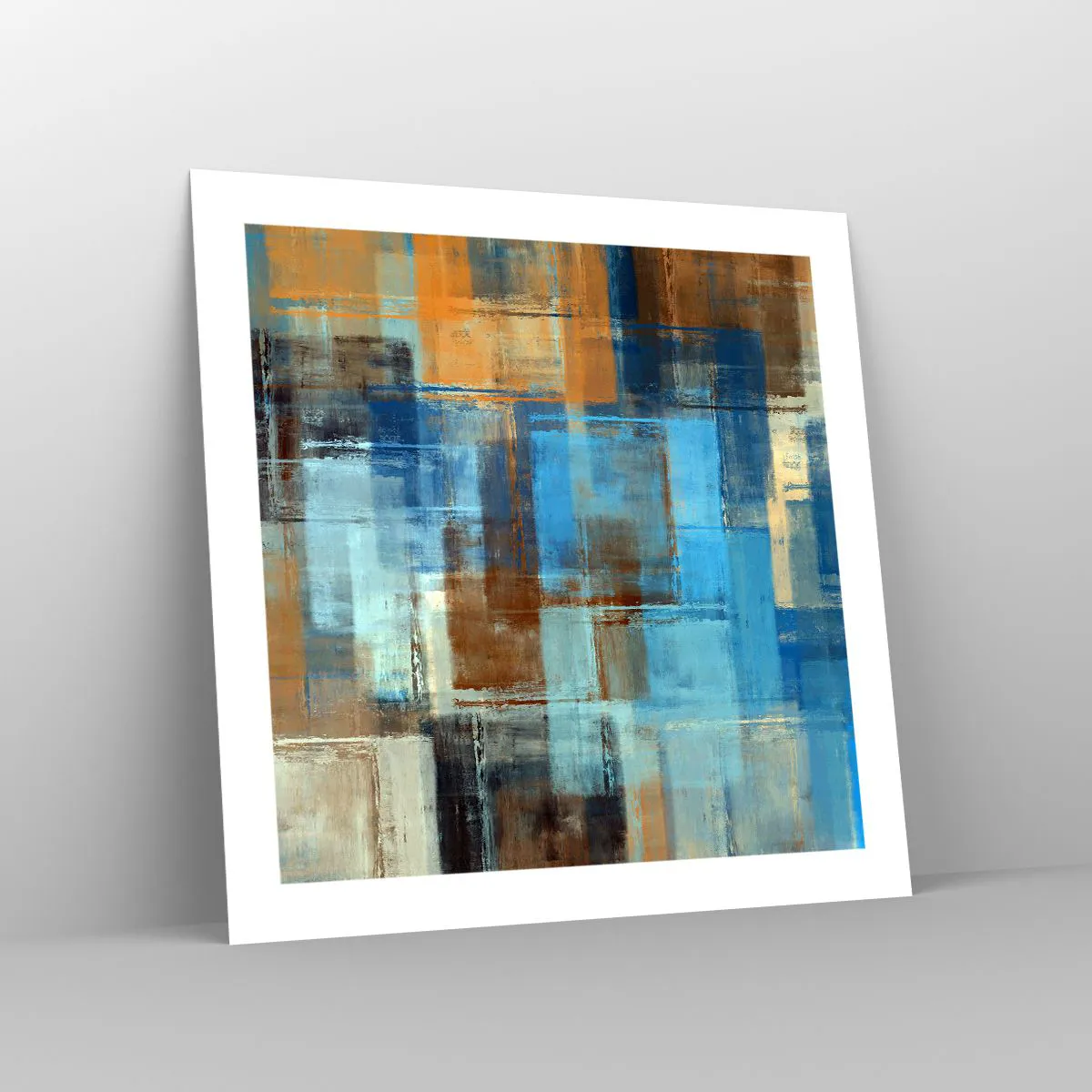 Póster - A través del velo azul - 50x50 cm