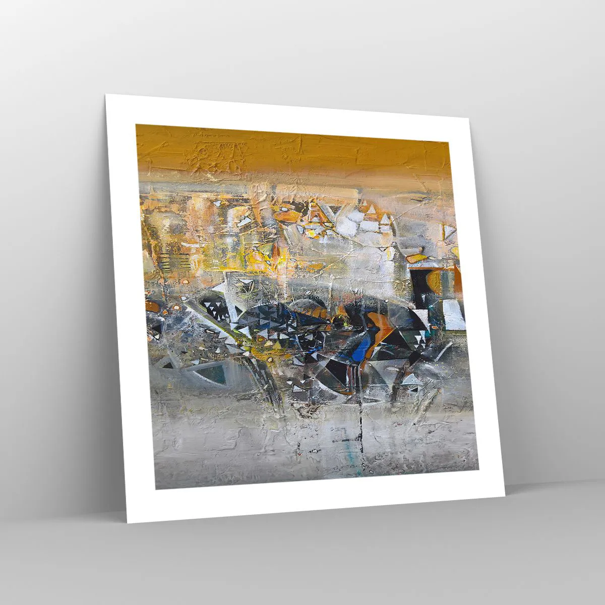 Poster - Alles komt goed - 50x50 cm