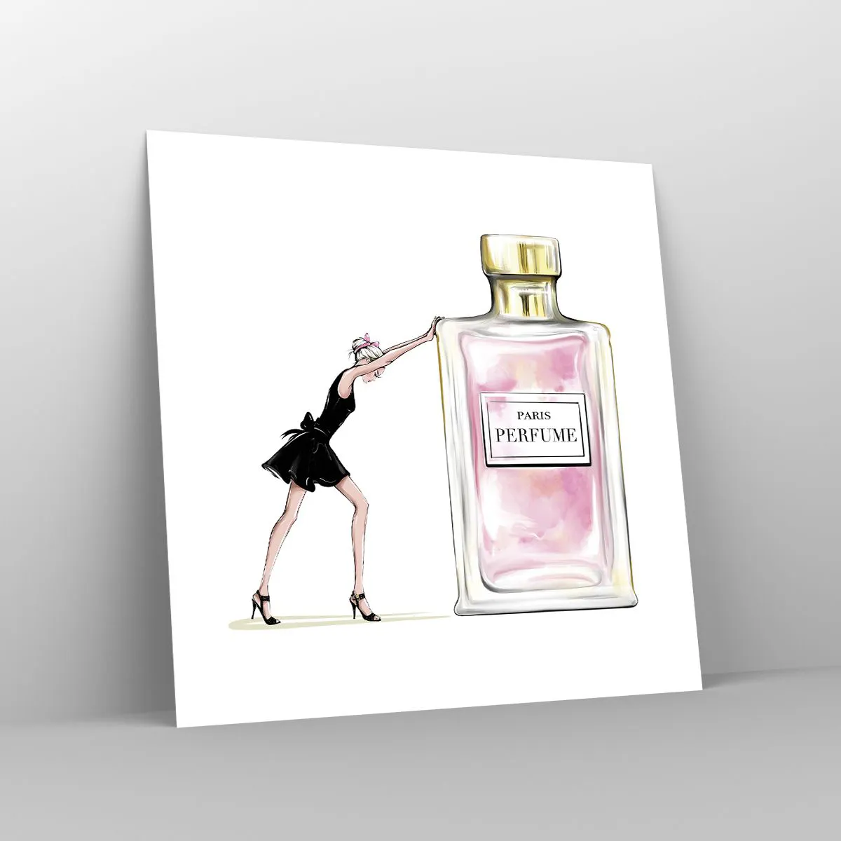 Plakat - Esencja kobiecości - 50x50 cm