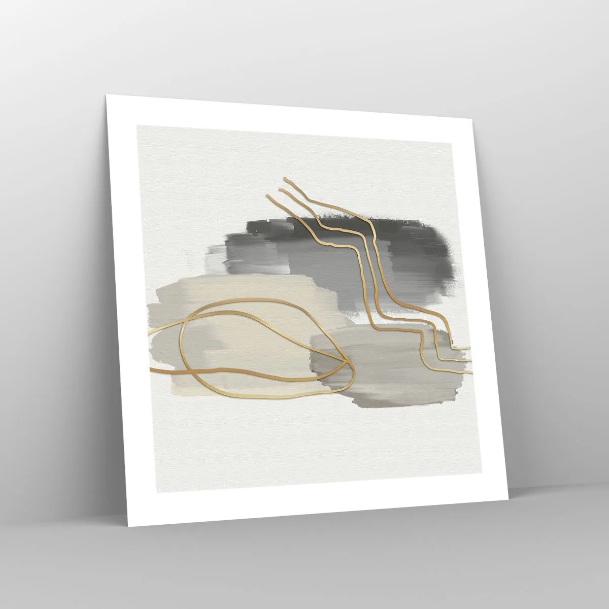 Poster - Duur en beweging - 50x50 cm