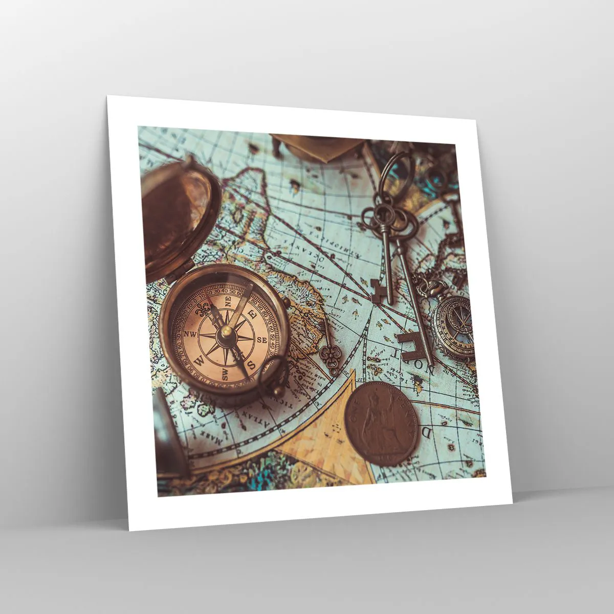 Poster - For Adventurers - 50x50 cm