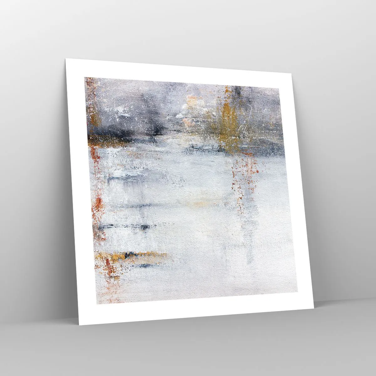 Plakat - Za powietrza zasłoną - 50x50 cm