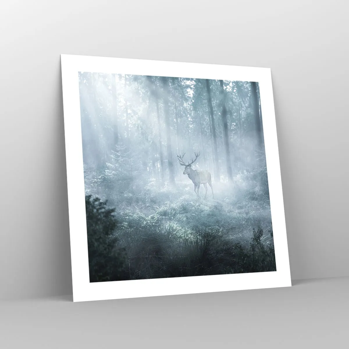 Poster - Morning Round of the Estate - 50x50 cm