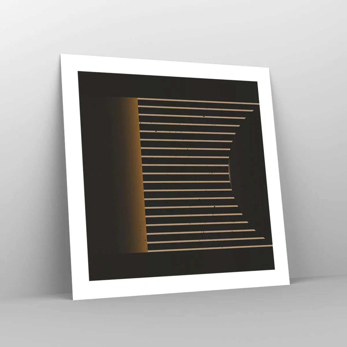 Affiche - Poster - Explorez les ténèbres - 50x50 cm