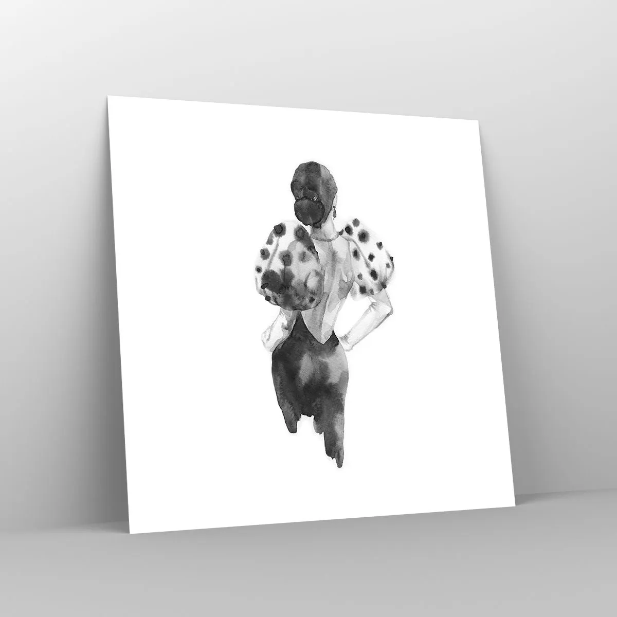 Plakat - Przeszła tuż obok - 50x50 cm