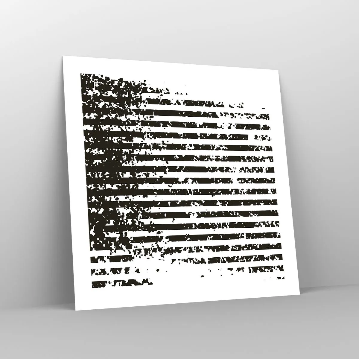 Plakat - Rytm i szum - 50x50 cm