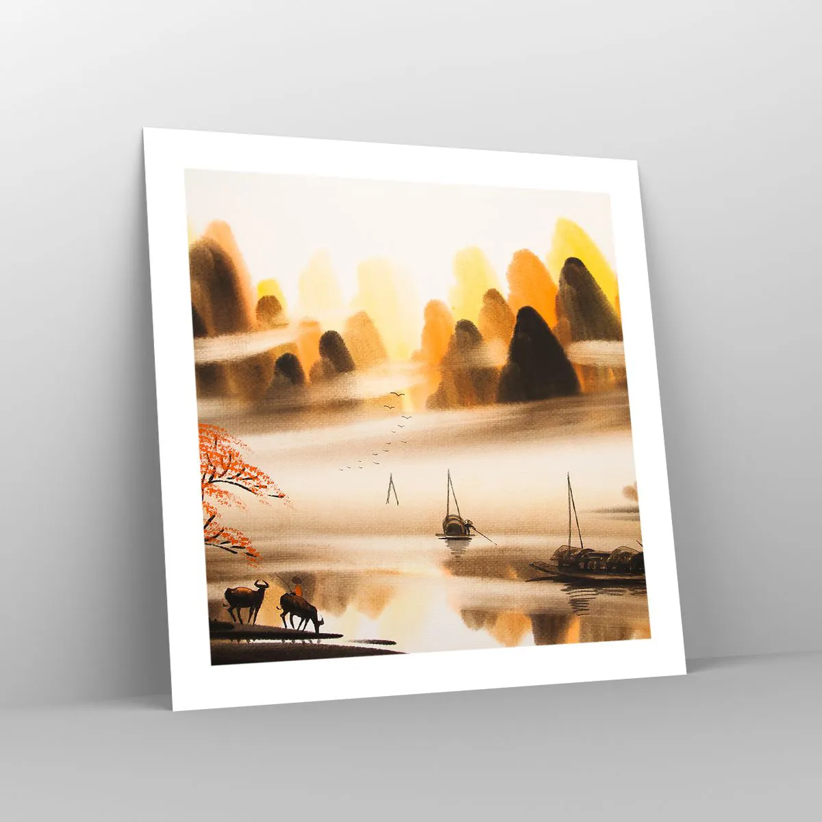 Poster - Further than Far East - 50x50 cm