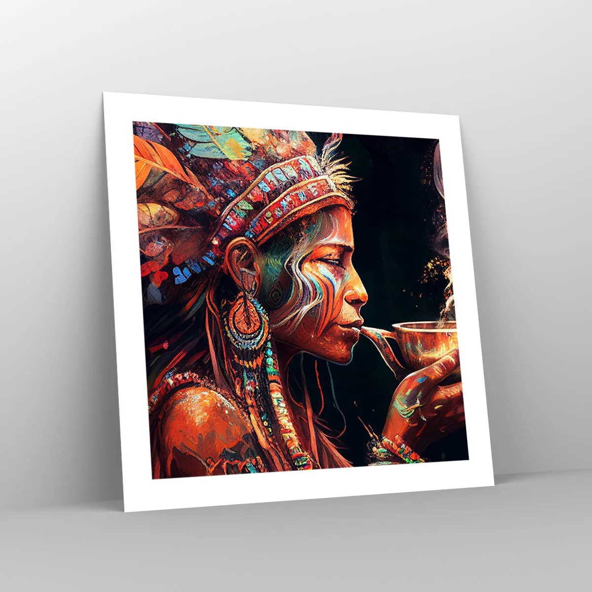 Affiche - Poster - Rituel magique - 50x50 cm