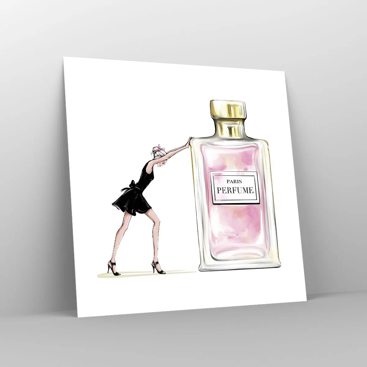 Plakat - Esencja kobiecości - 60x60 cm