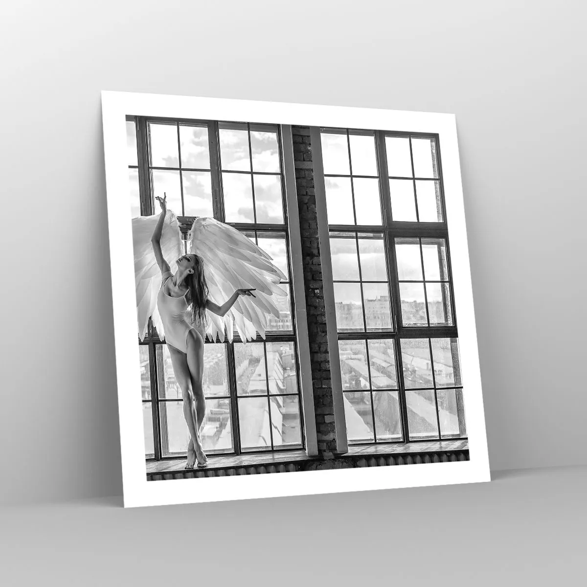 Plakat - Miasto aniołów? - 60x60 cm