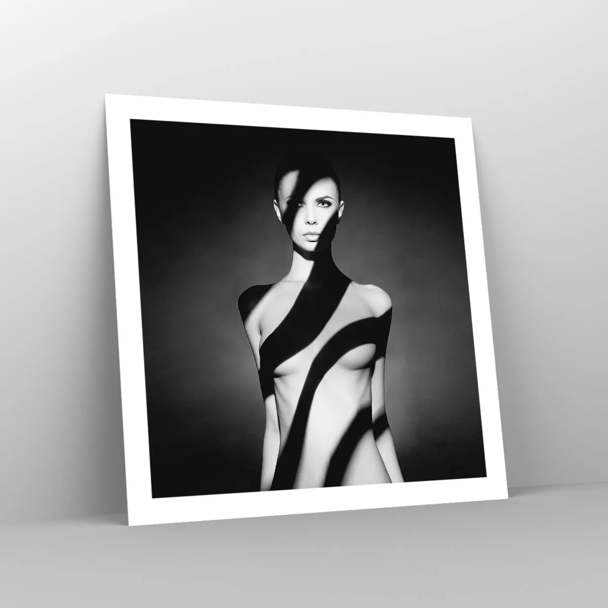 Affiche - Poster - Dans la brillance et l'ombre - 60x60 cm