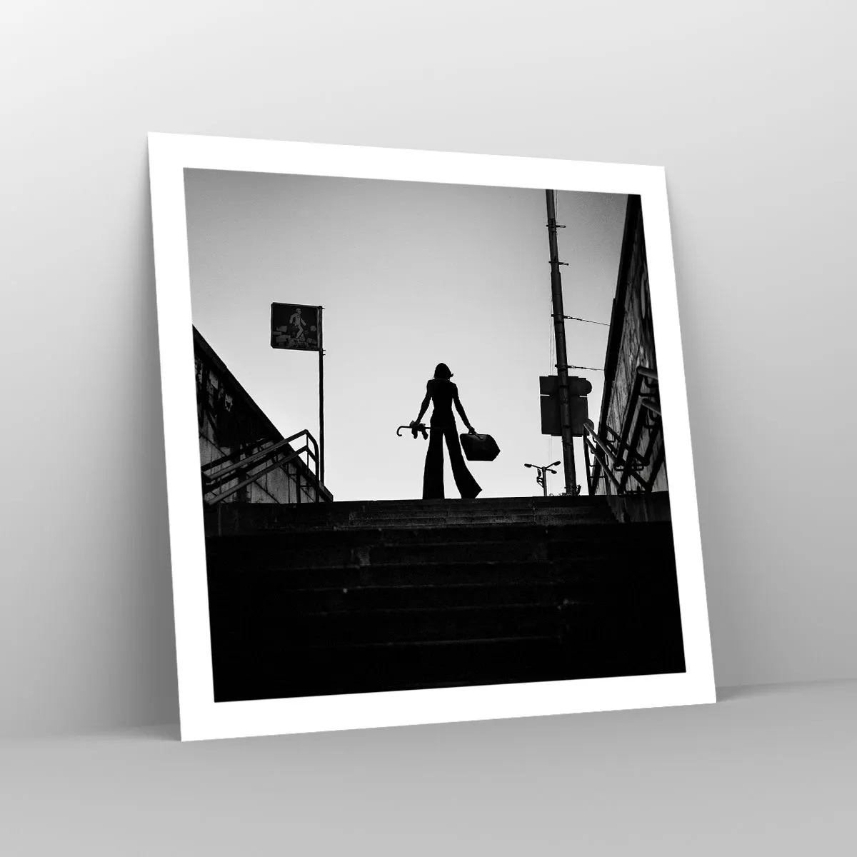 Poszter - Városi vándorlás - 60x60 cm