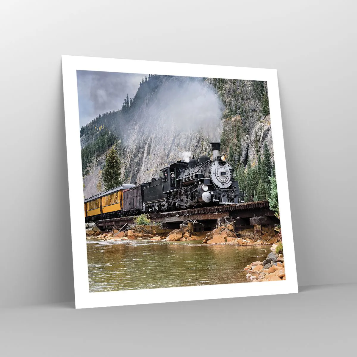 Poszter - Hova? Hova? - 60x60 cm