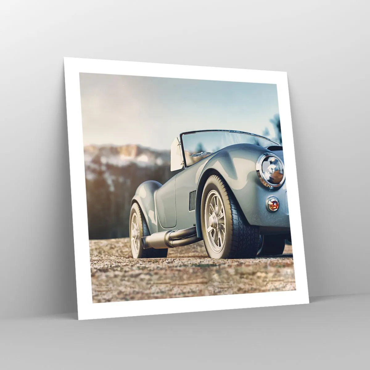 Poster - Denn Stil zählt - 60x60 cm