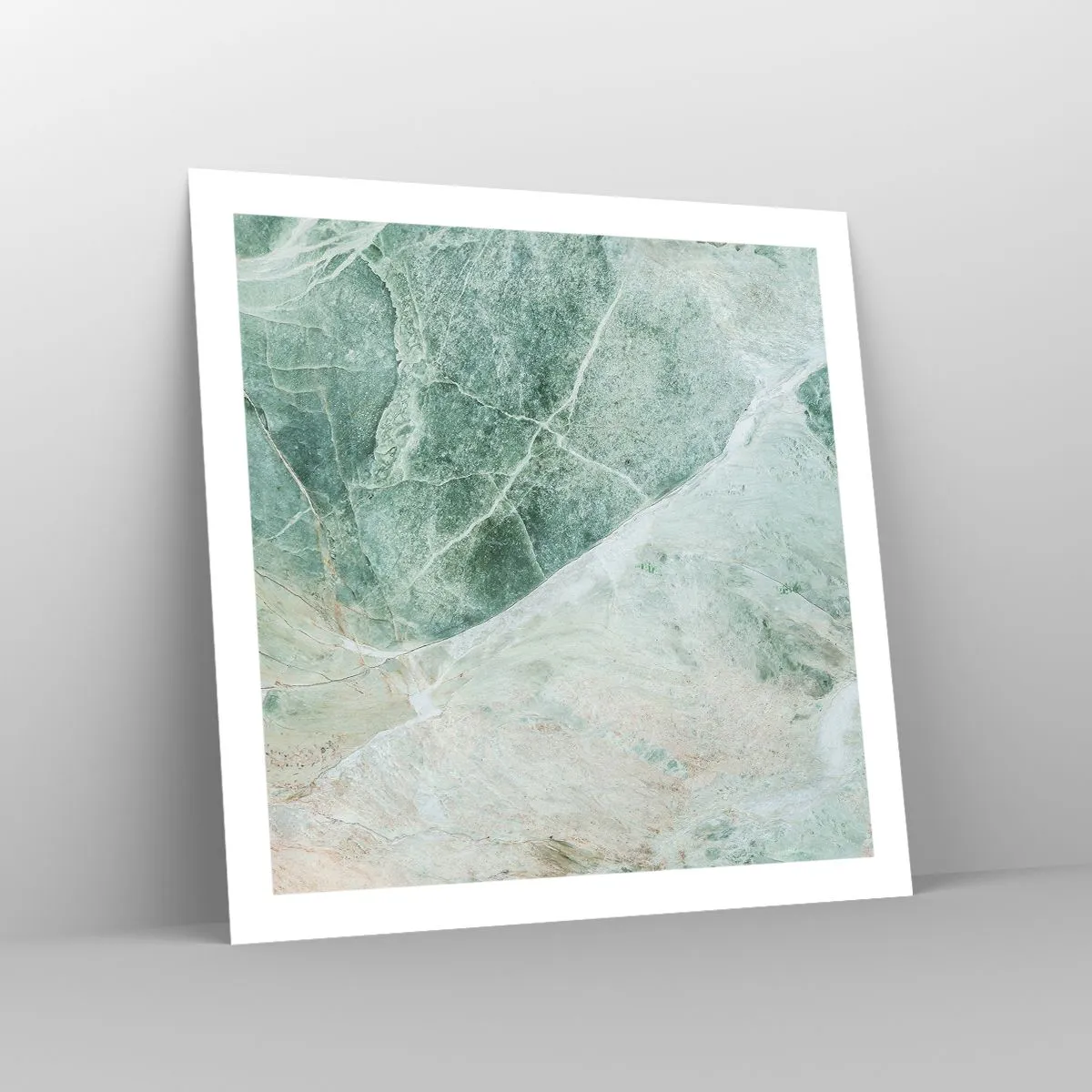 Poster - Noble Coolness of a Stone - 60x60 cm