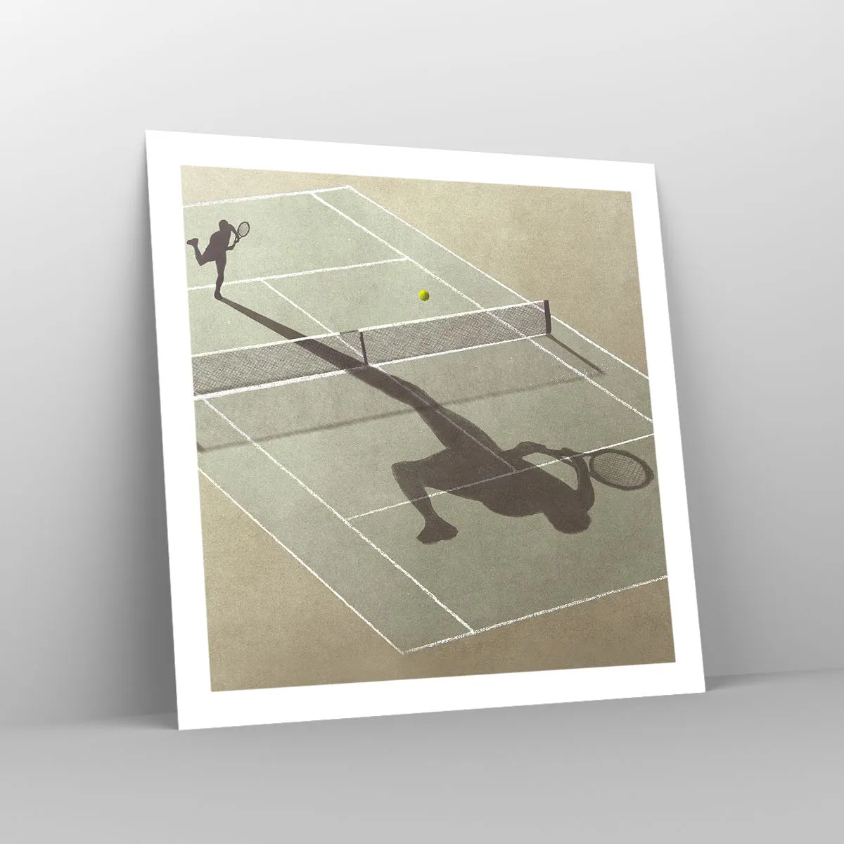 Plakat - Pokonać siebie - 60x60 cm