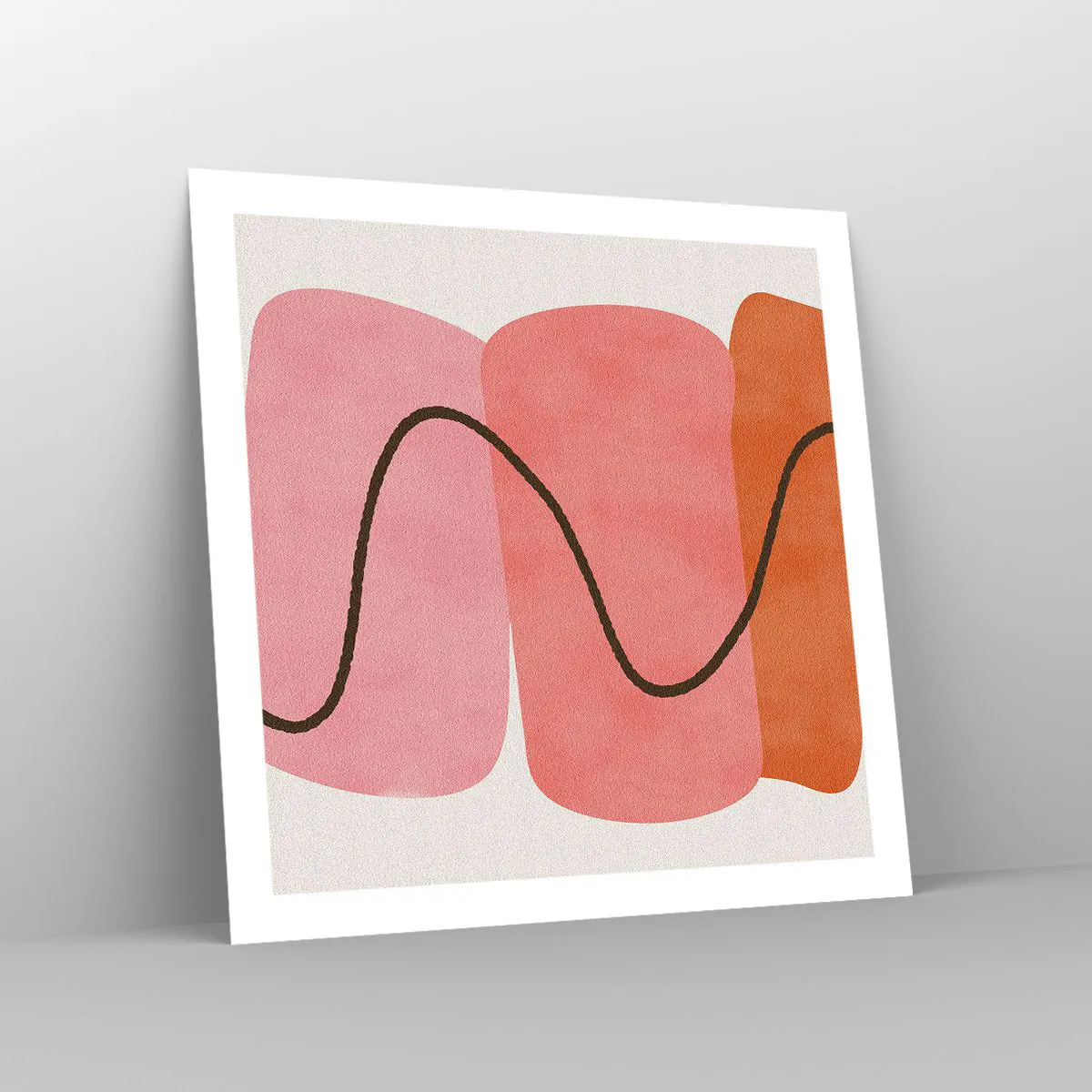 Poszter - Formák szelíd mozgása - 60x60 cm