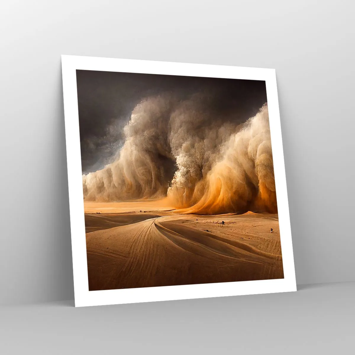 Poster - Rage of the Desert - 60x60 cm