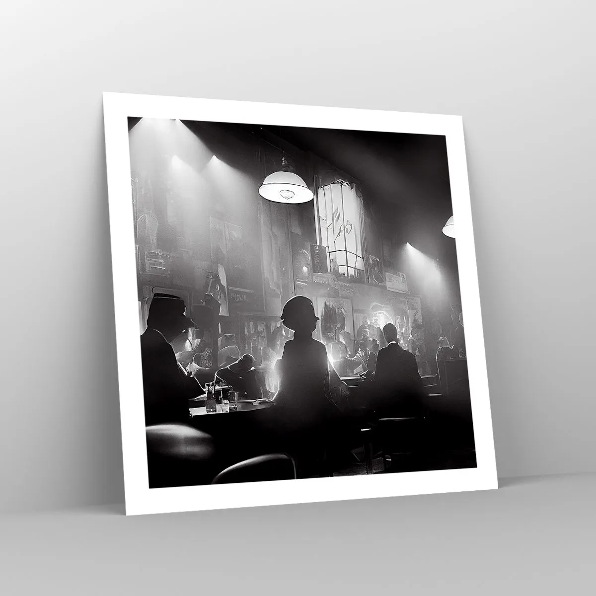 Poster - În stil jazz - 60x60 cm