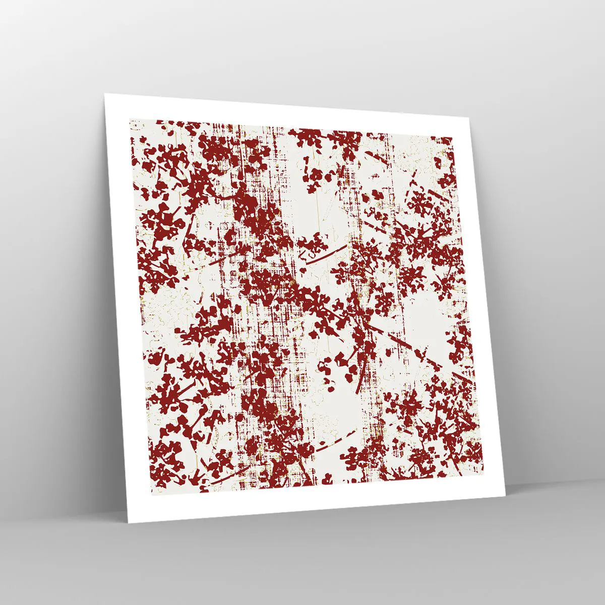 Affiche - Poster - Comme un calicot ancien - 60x60 cm