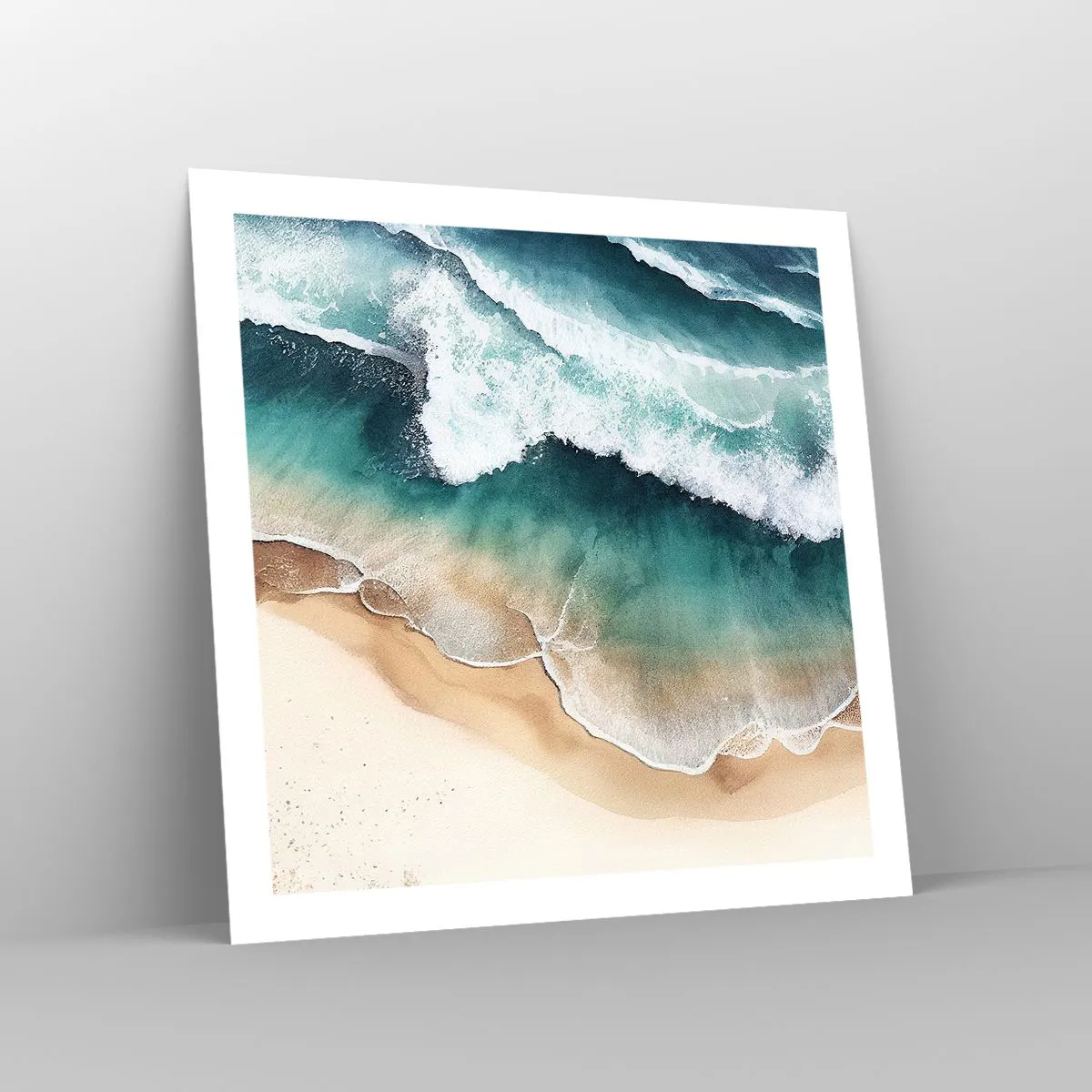 Affisch - Ett evigt möte - 60x60 cm