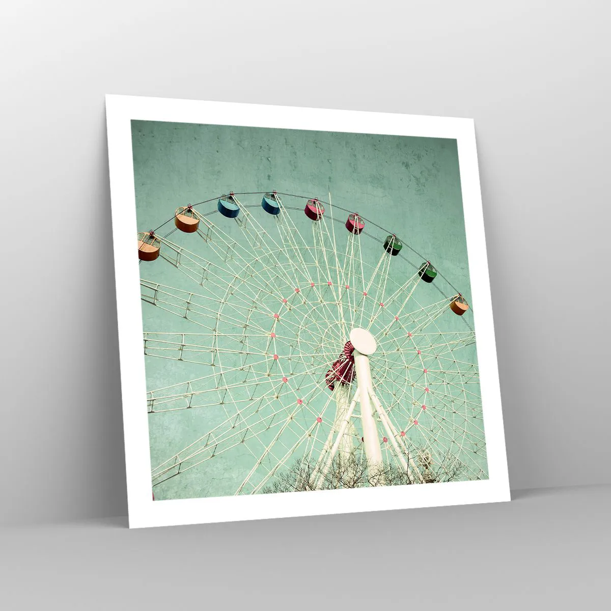 Plakat - Vi inviterer dig til at lege - 60x60 cm