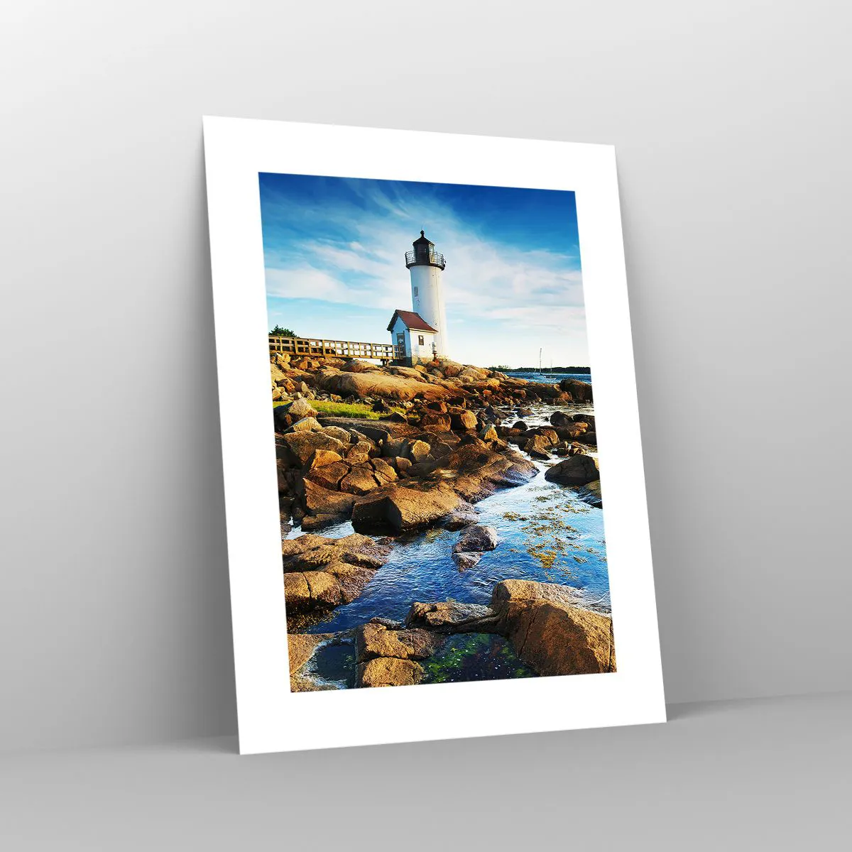 Poster - Întoarce-te acasă fericit, te aștept cu nerăbdare - 30x40 cm