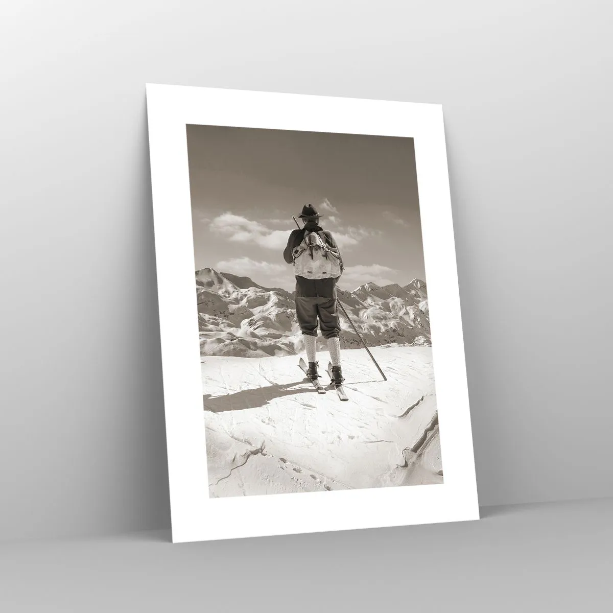 Affisch - Och fjällen är samma - 30x40 cm