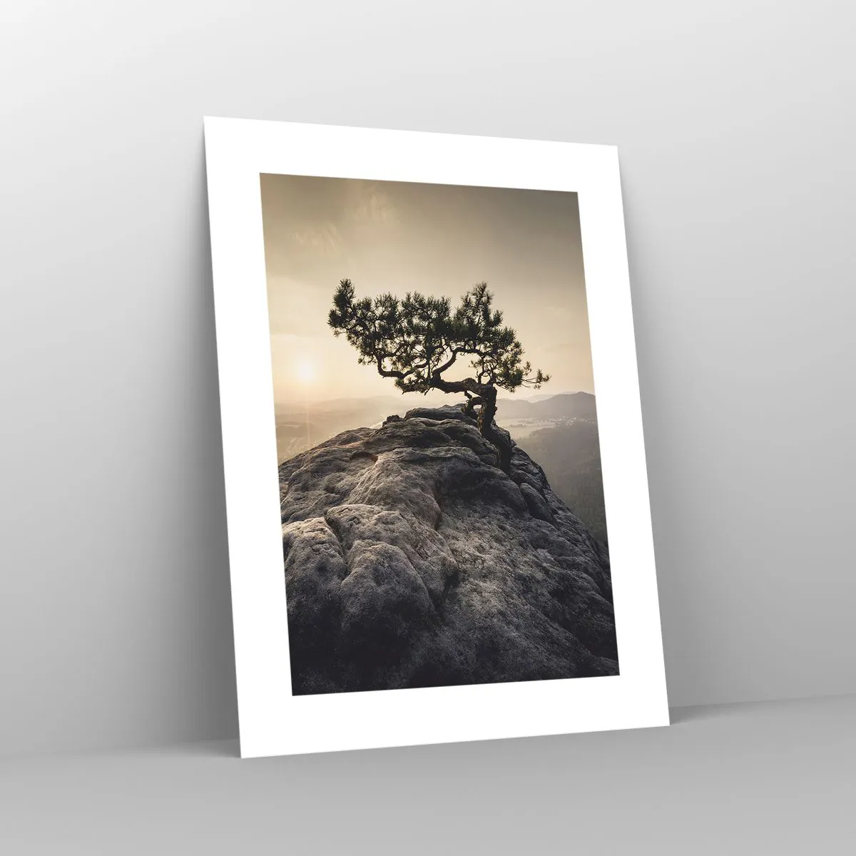 Plakat - Życie zawsze zwycięża - 30x40 cm