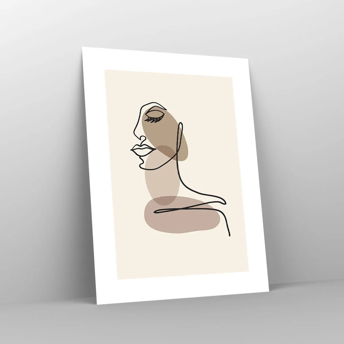 Poster - Listening to Herself - 30x40 cm