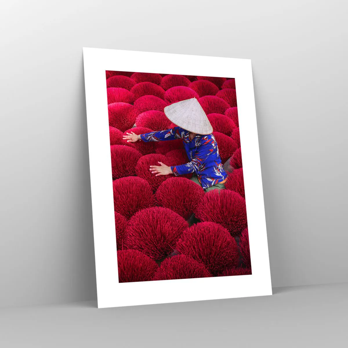 Plakat - I en rismark - 30x40 cm