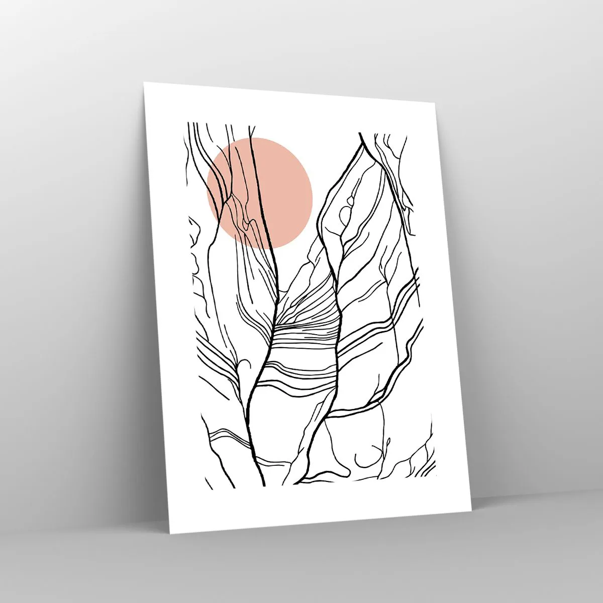 Poster - Într-o rețea de crengi - 30x40 cm