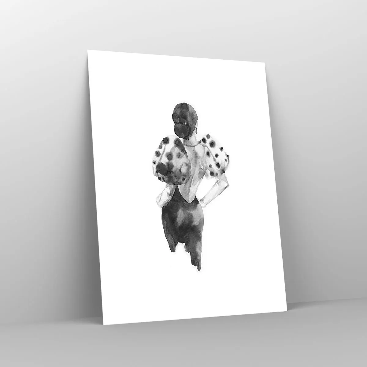 Poster - She Passed by - 30x40 cm