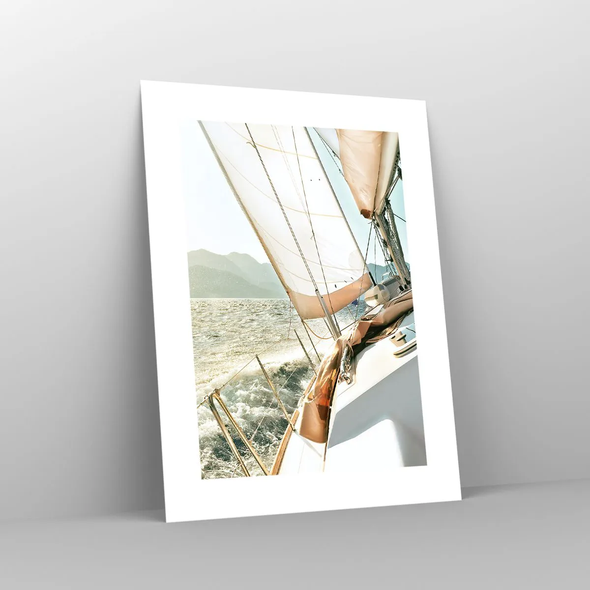 Poster - Unter vollen Segeln - 30x40 cm