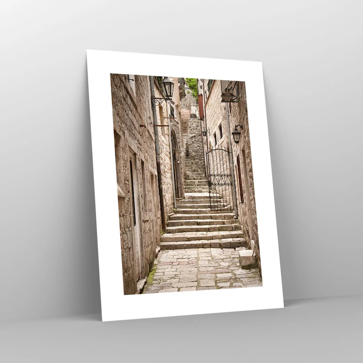 Affiche - Poster - Une vieille ruelle magique - 30x40 cm