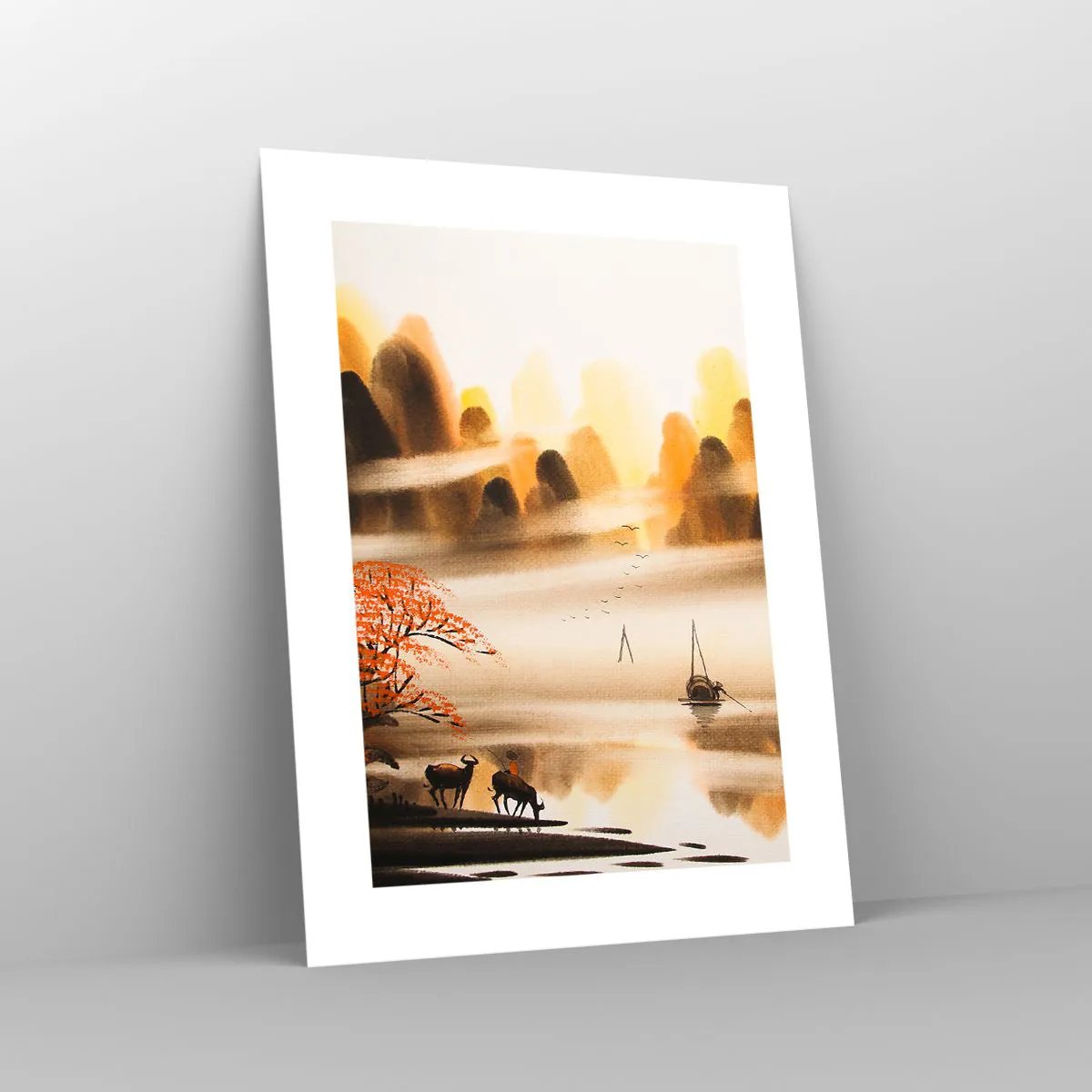 Plakat - Længere væk end det fjerne Østen - 30x40 cm