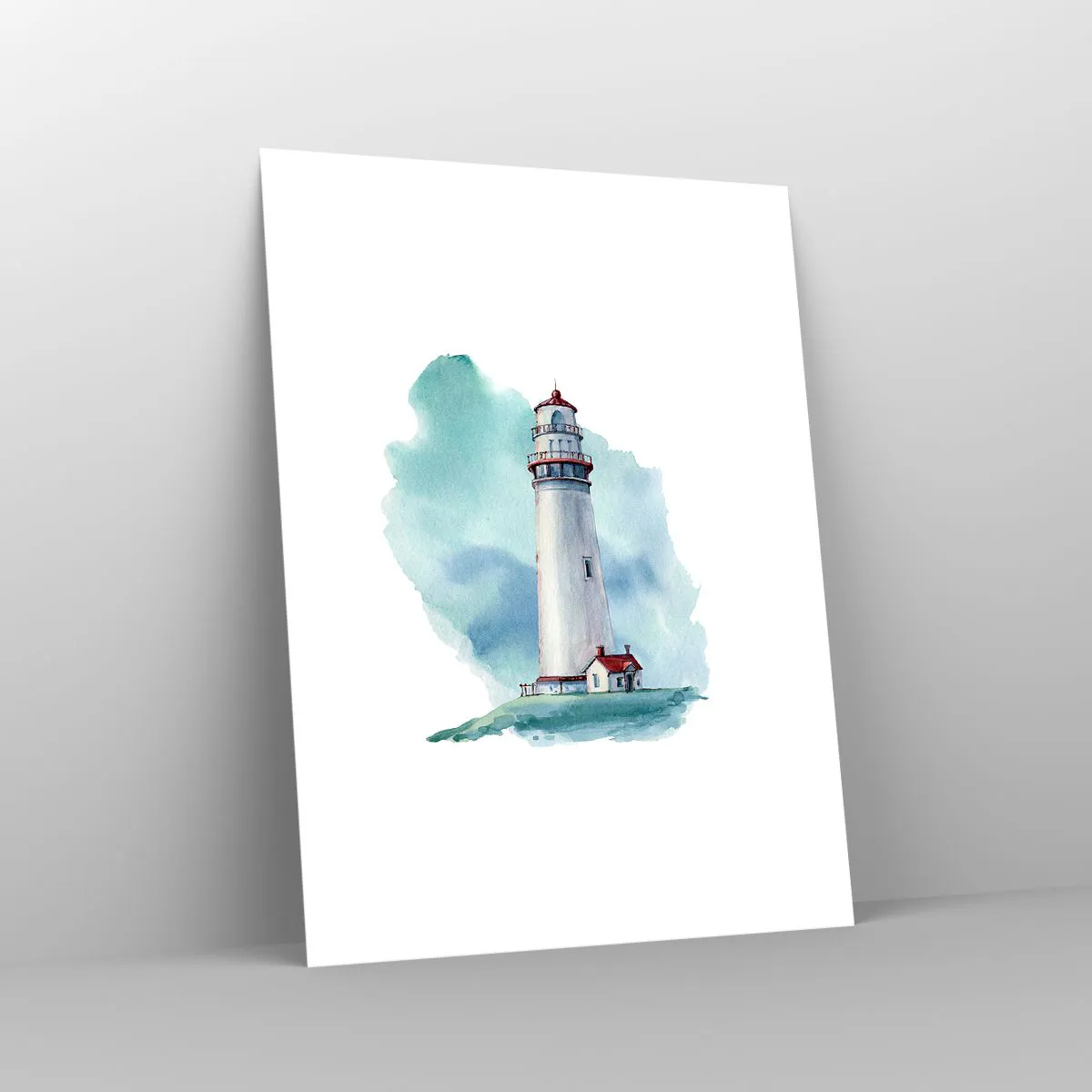 Plakat - Łagodna siostra błękitu - 30x40 cm