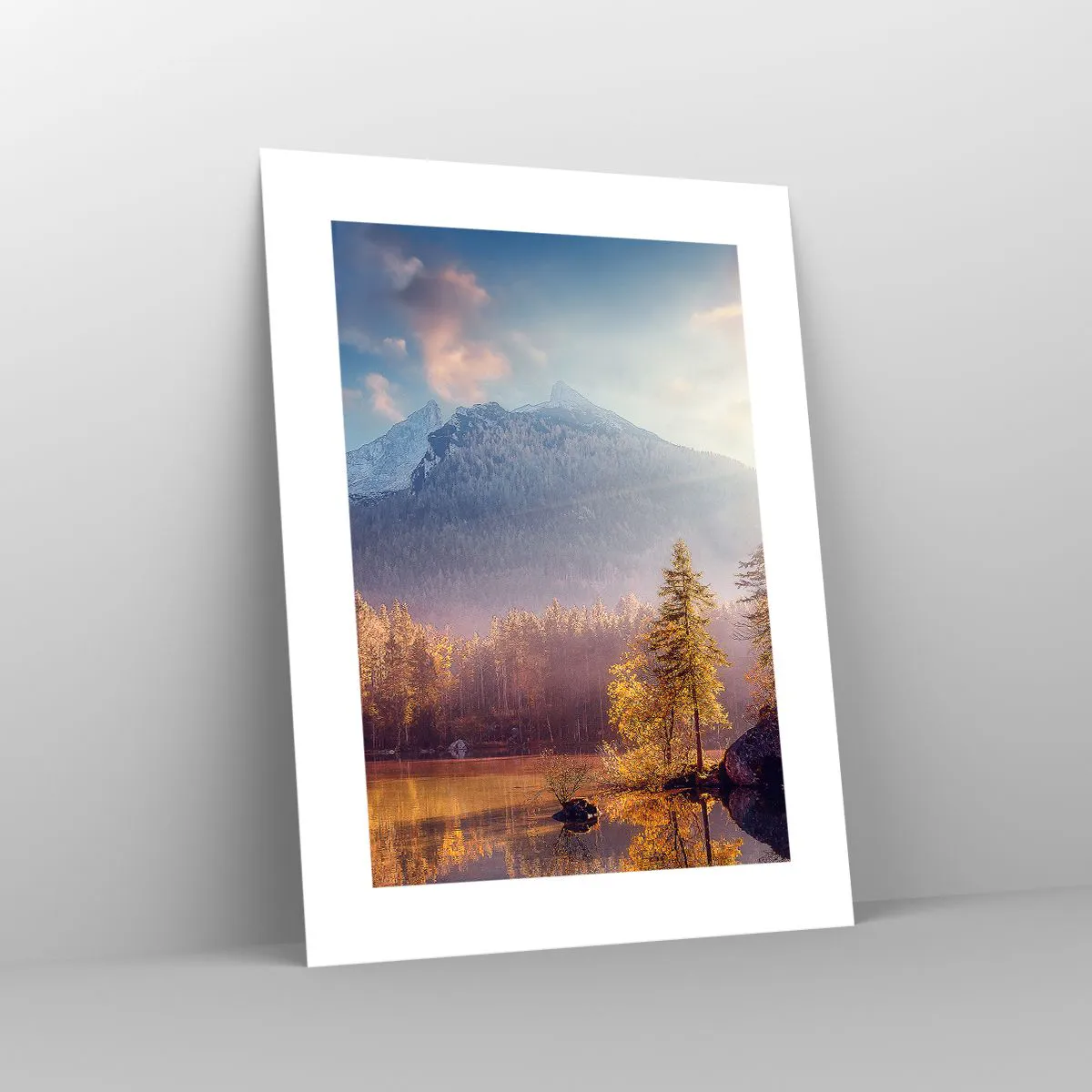 Poster - La munte și la deal - 30x40 cm