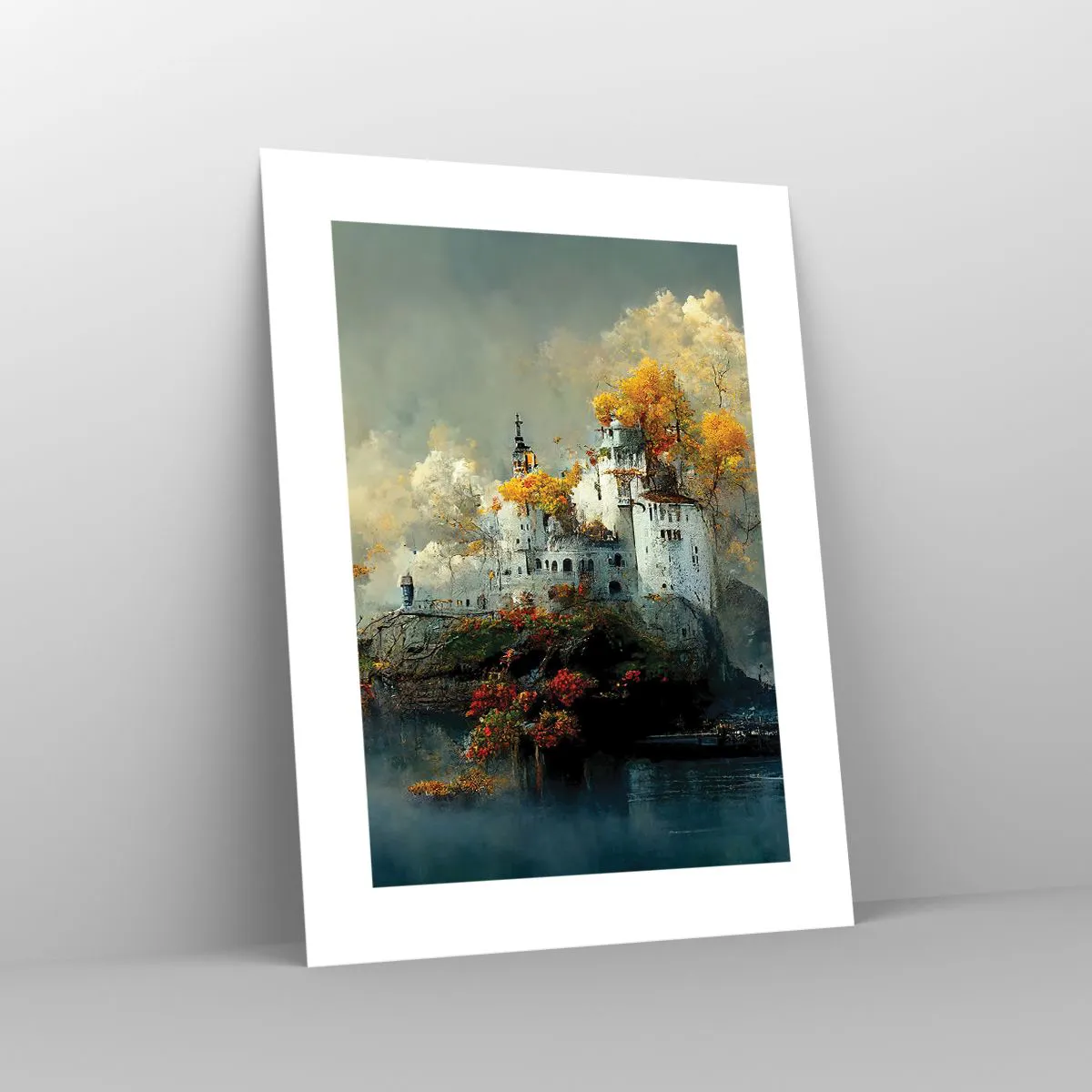 Poster - Het begin van een romantisch verhaal - 30x40 cm