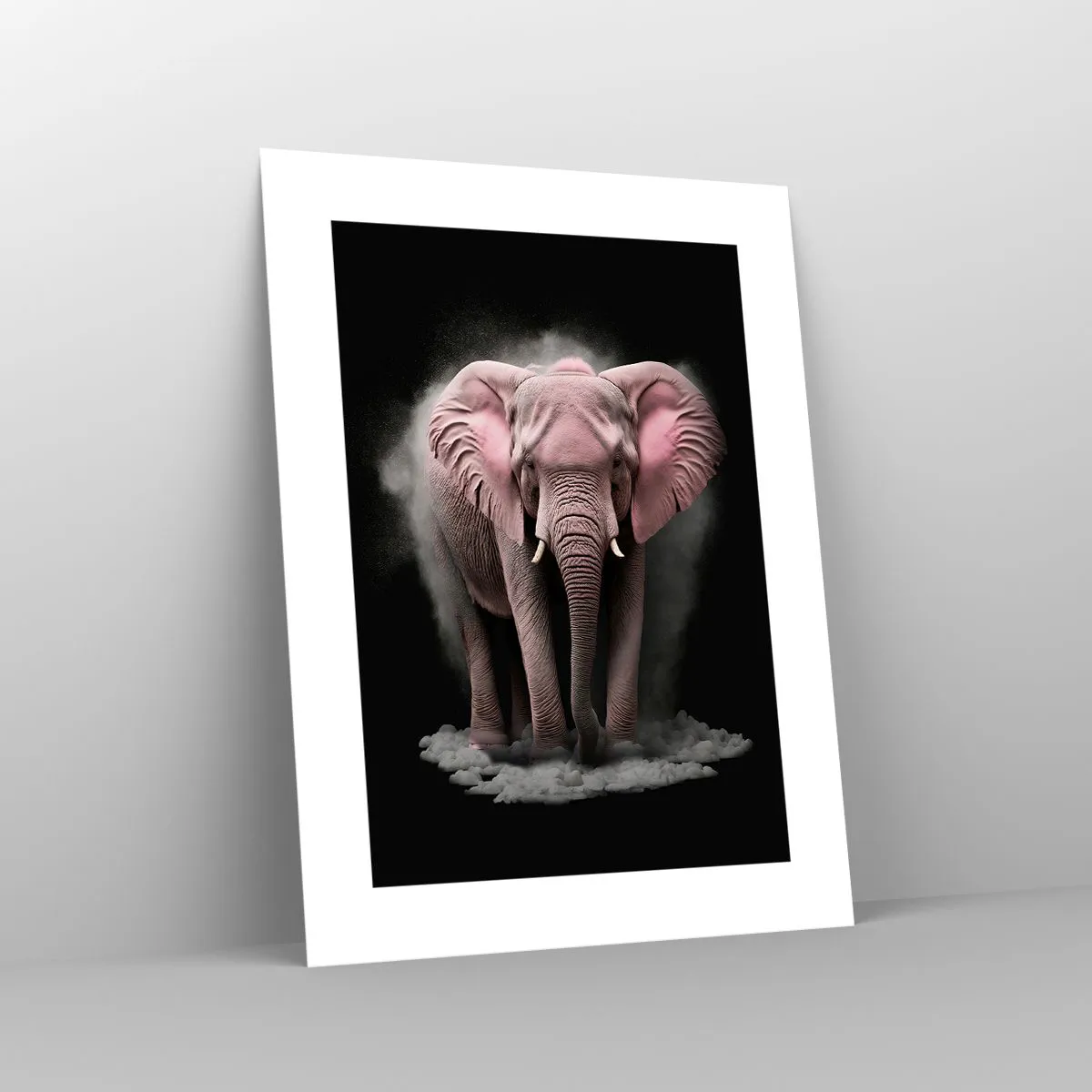 Poster - Non pensare all'elefante rosa! - 30x40 cm