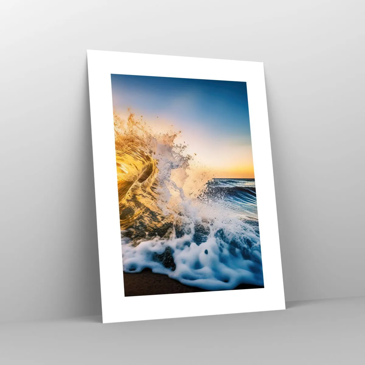 Plakat - Zabawa na piasku - 30x40 cm