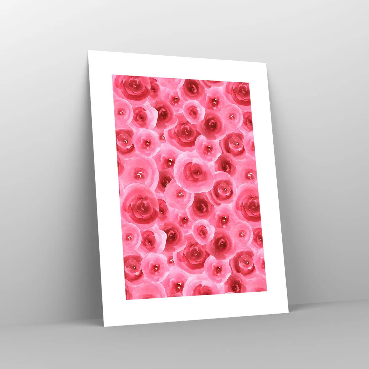 Poszter - Rózsák alul és felül - 30x40 cm